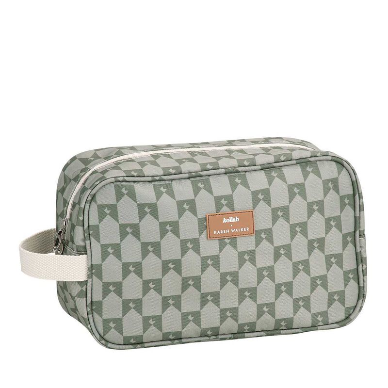 Kollab X Karen Walker Travel Bag Sage Monogram image number 0